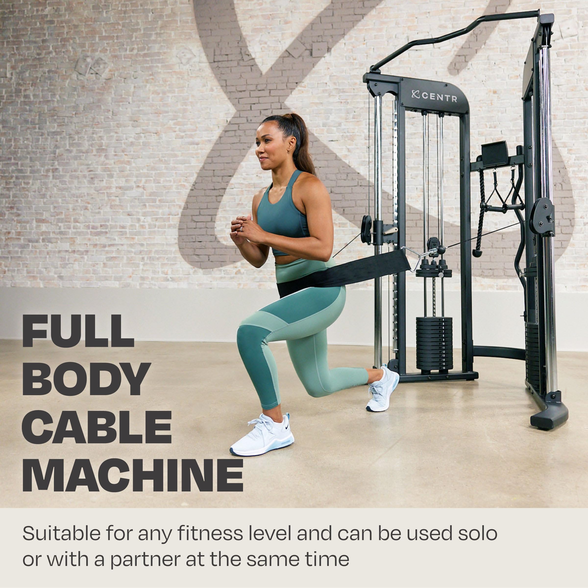 Best Home Gym Functional Trainer - Multifunctional Cable Machine System for Strength Training | Compact Full Body Workout Equipment | Perfect for Small Spaces & Home Fitness Routines