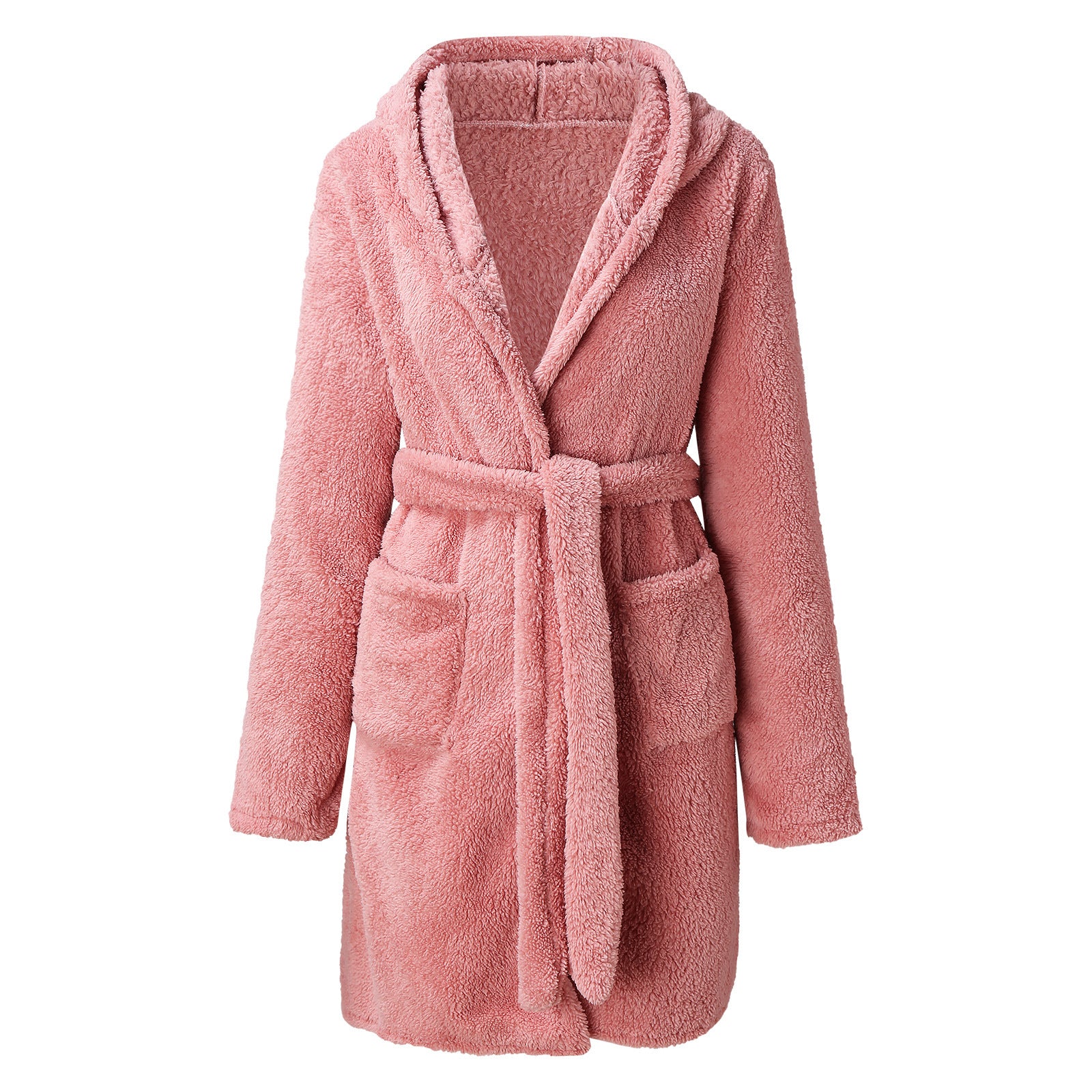 Women's Coral Velvet Winter Nightgown - Funny Cute Duck Print Pajamas Set, Thickened Warm Sleepwear & Lounge Wear for Home, Sofa Relaxing, Playing Mobile Games - Cozy Winter Outfit for Indoor Comfort