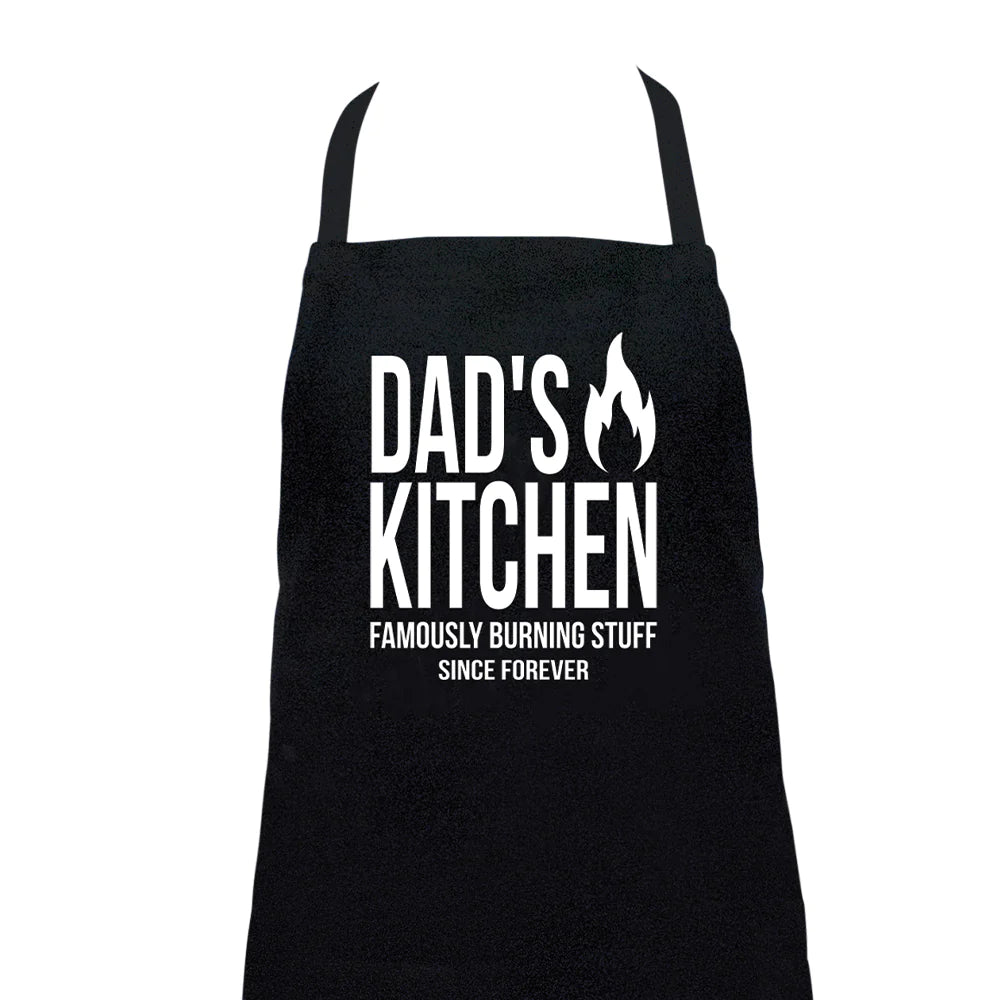 Annabel Trends Apron for Dad's Kitchen - Durable & Stylish Cooking Apron for Men - Perfect for Grilling, BBQ & Home Cooking