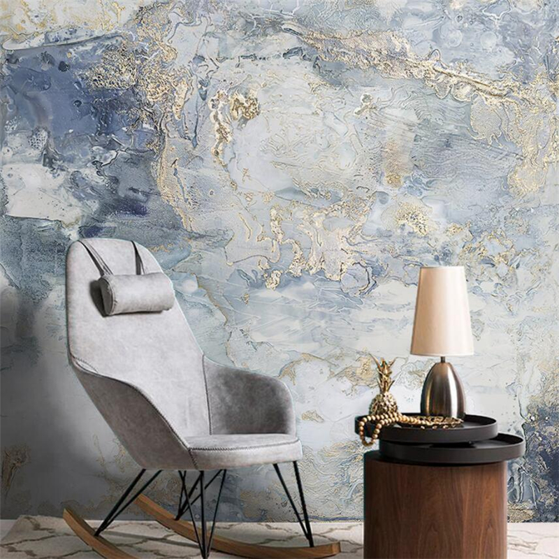 Misty Marble Wallpaper Mural - Premium Self-Adhesive Wall Decor for Living Room, Bedroom & Office - Waterproof & Easy to Install for Home & Commercial Spaces
