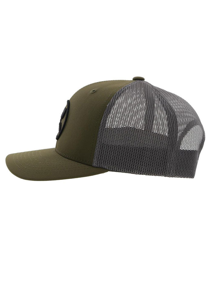 Hooey 2209T Olive Grey Classic Snapback Hat for Men & Women - Perfect for Outdoor Activities, Sports & Casual Wear
