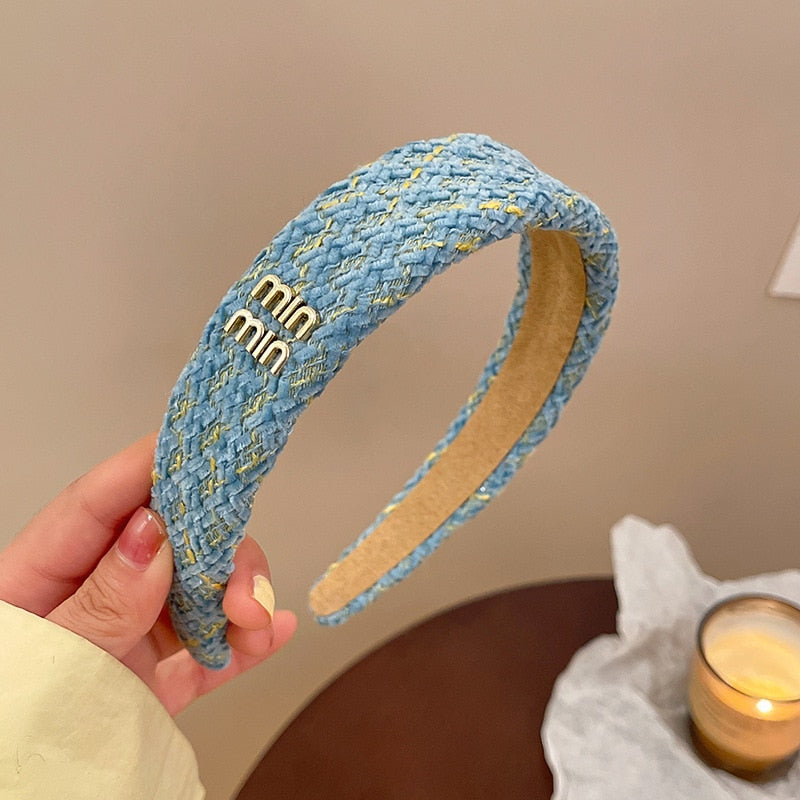 Women's Fashion PU Leather Hair Bands - Soft & Stretchable Headbands for Women & Girls - Perfect for Workouts, Yoga, Sports & Everyday Styling