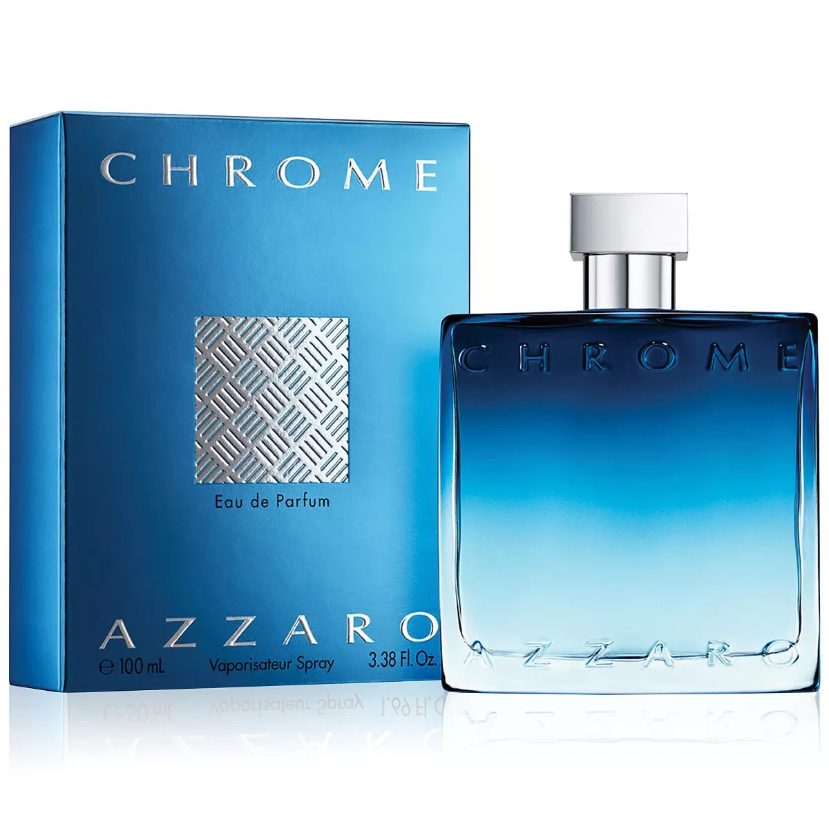 Premium Chrome 3.4 oz Eau de Parfum for Men - Long Lasting Cologne with Fresh Citrus & Woody Notes - Perfect for Daily Wear, Office & Special Occasions