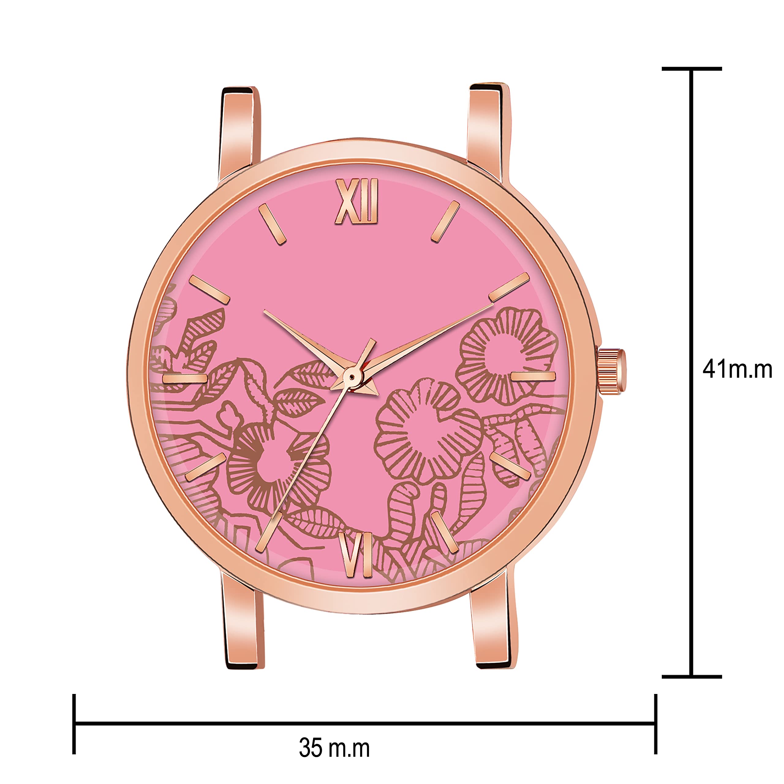 Motu Gaju Analog Watch for Women & Girls - Colorful Dial with Leather Strap - Perfect Gift for Birthday, Anniversary & Special Occasions | Stylish Casual & Office Wear Accessory