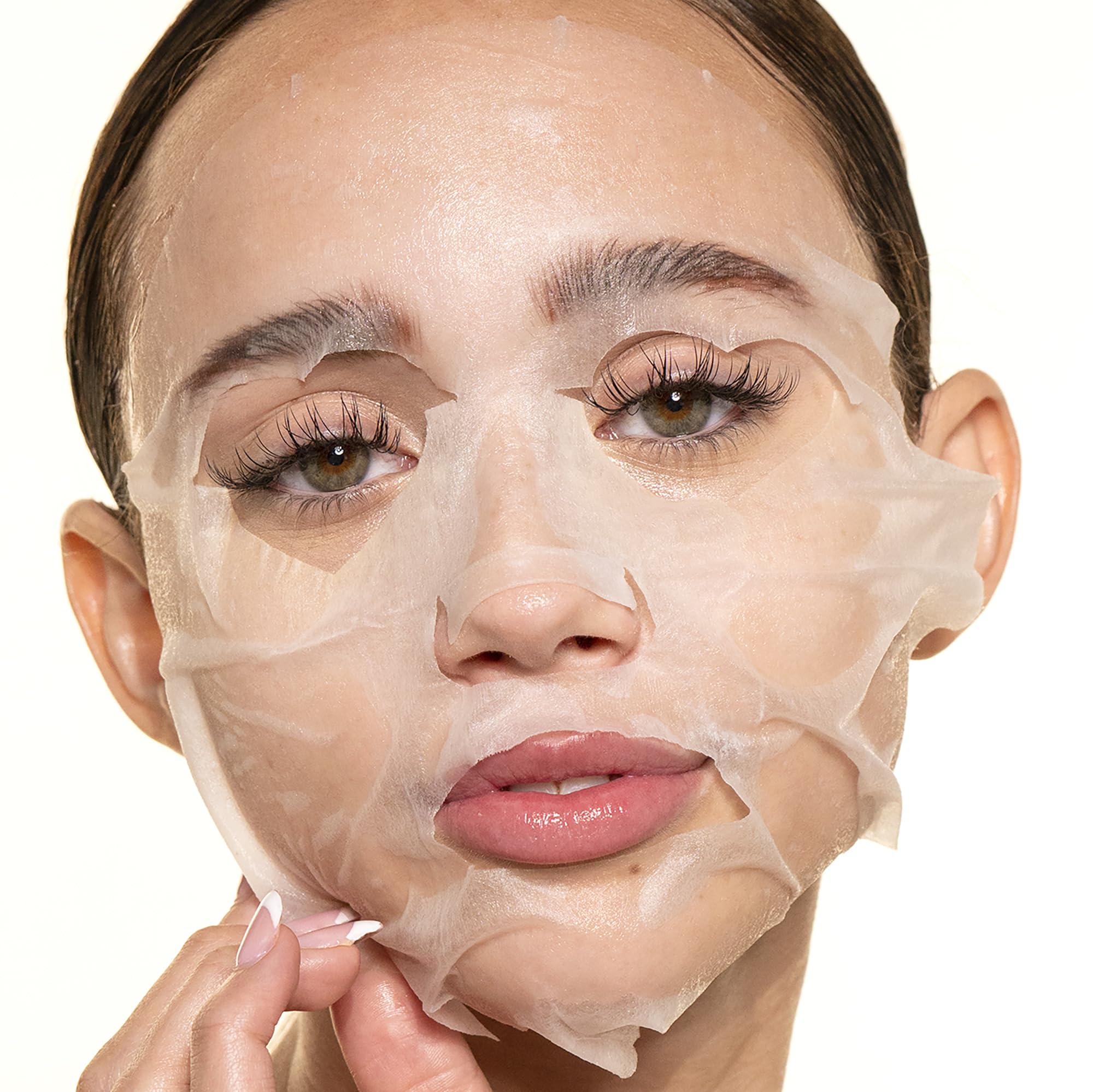 Pacifica Vegan Collagen Sheet Face Mask - Hydrating & Plumping with Cucumber & Aloe - Moisturizing Mask for Dry & Aging Skin - Clean Beauty, Cruelty-Free & Dermatologist Tested - Perfect for Spa Nights & Self-Care Routines