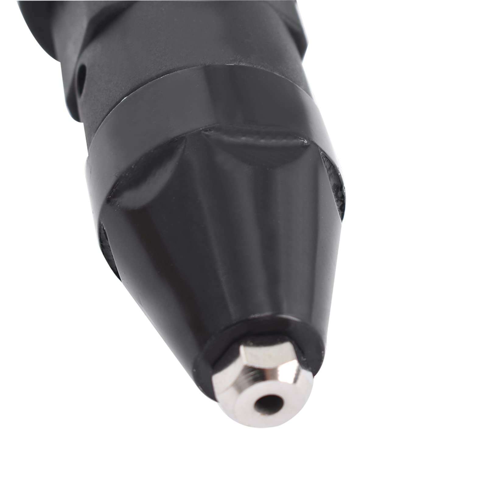 Electric Rivet Nut Gun Drill Adapter Kit - Cordless Riveting Tool with Insert Nut Adaptor for Metal & Woodworking (Black) - Perfect for DIY Projects, Automotive Repairs & Home Improvement