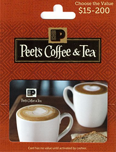 Peet's Coffee Gift Card - Perfect for Coffee Lovers, Holidays & Corporate Gifts | Redeem Online or In-Store
