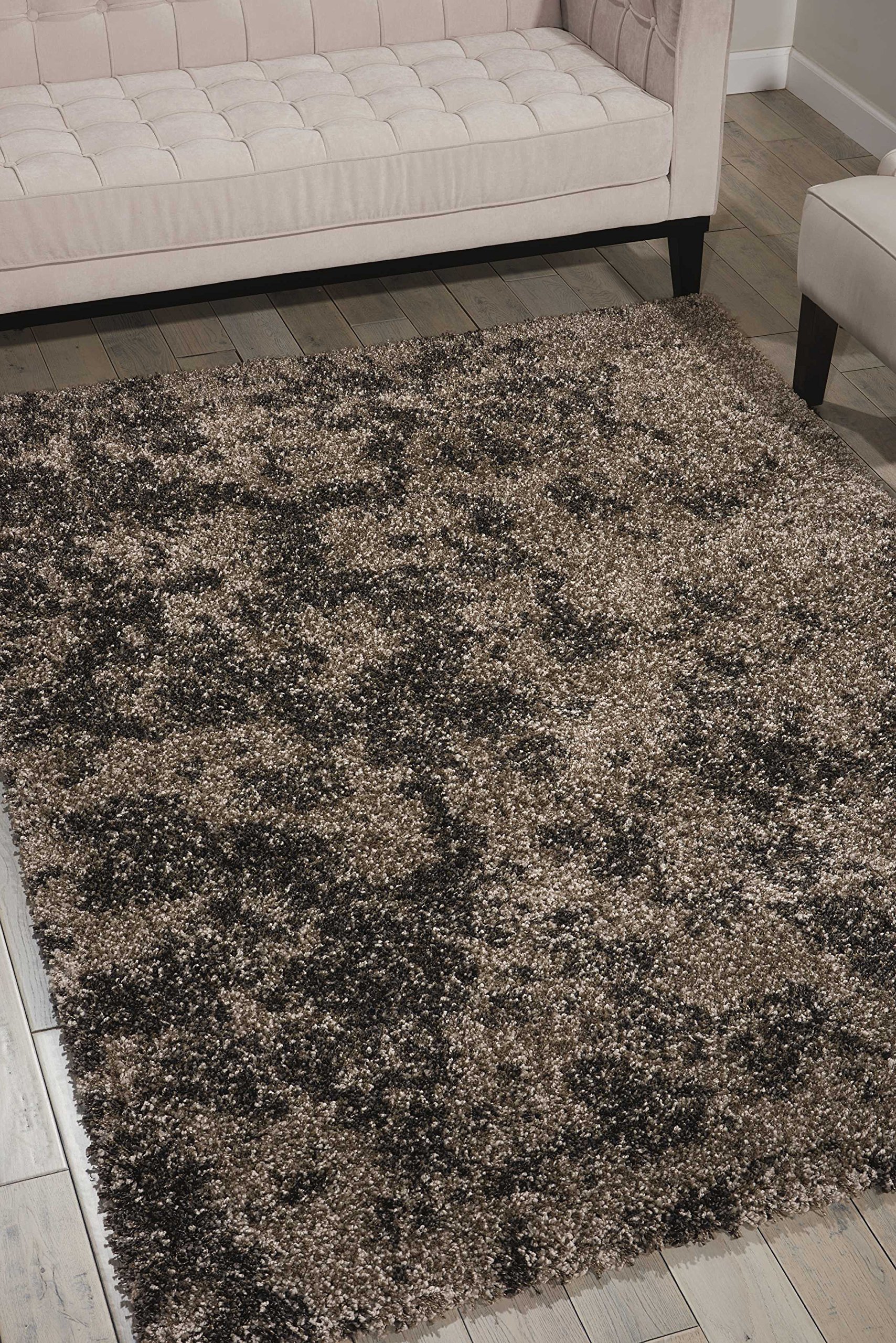 Nourison Amore Shag Granite 3'11