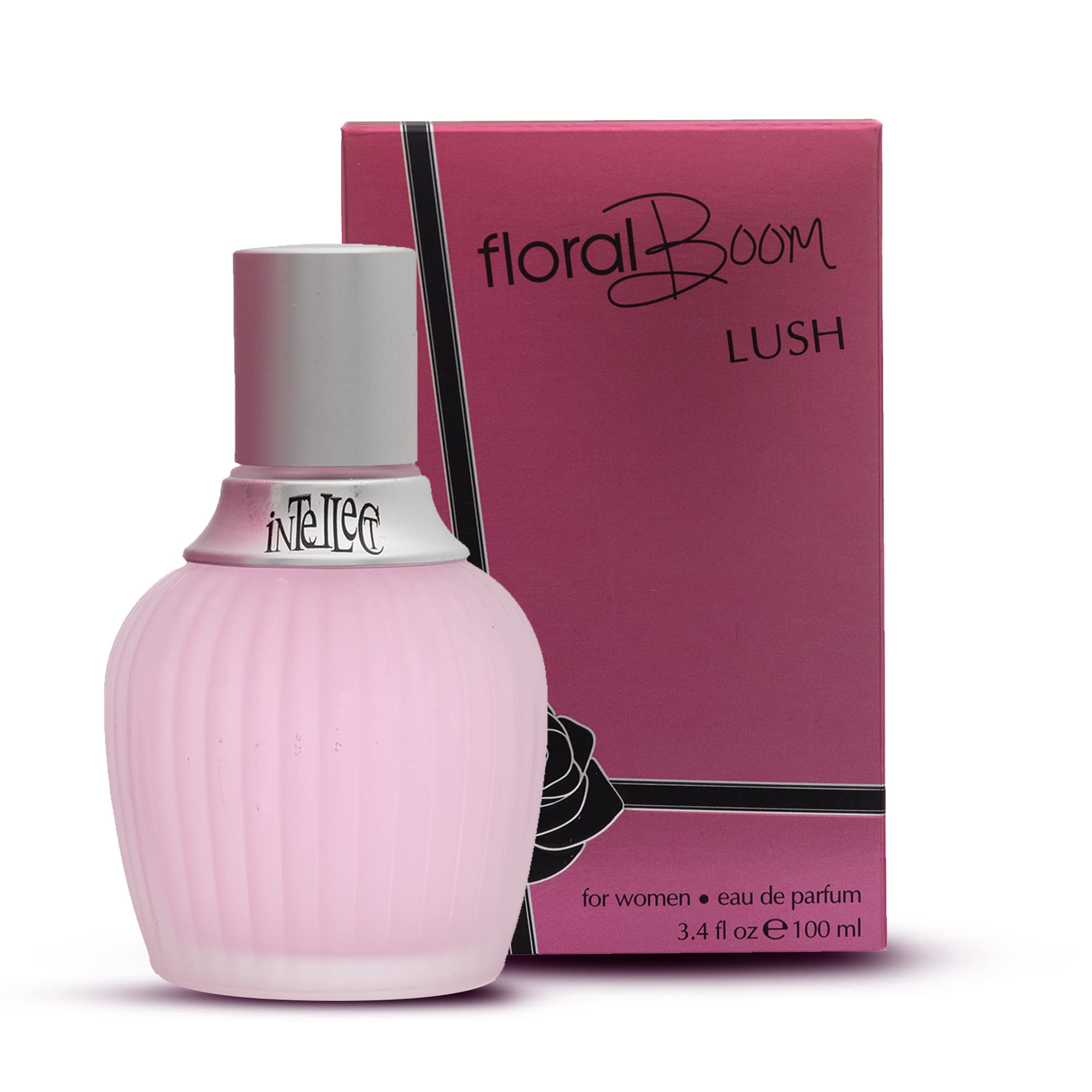 Women's Floral Perfume - Inspired by Flowerbomb Dew Eau de Parfum | Rose, Pear, Musk & Amber Scent | Fresh, Soft & Delicate Fragrance for Women | 3.4 fl oz / 100 ml | Perfect for Date Nights, Office Wear & Special Occasions