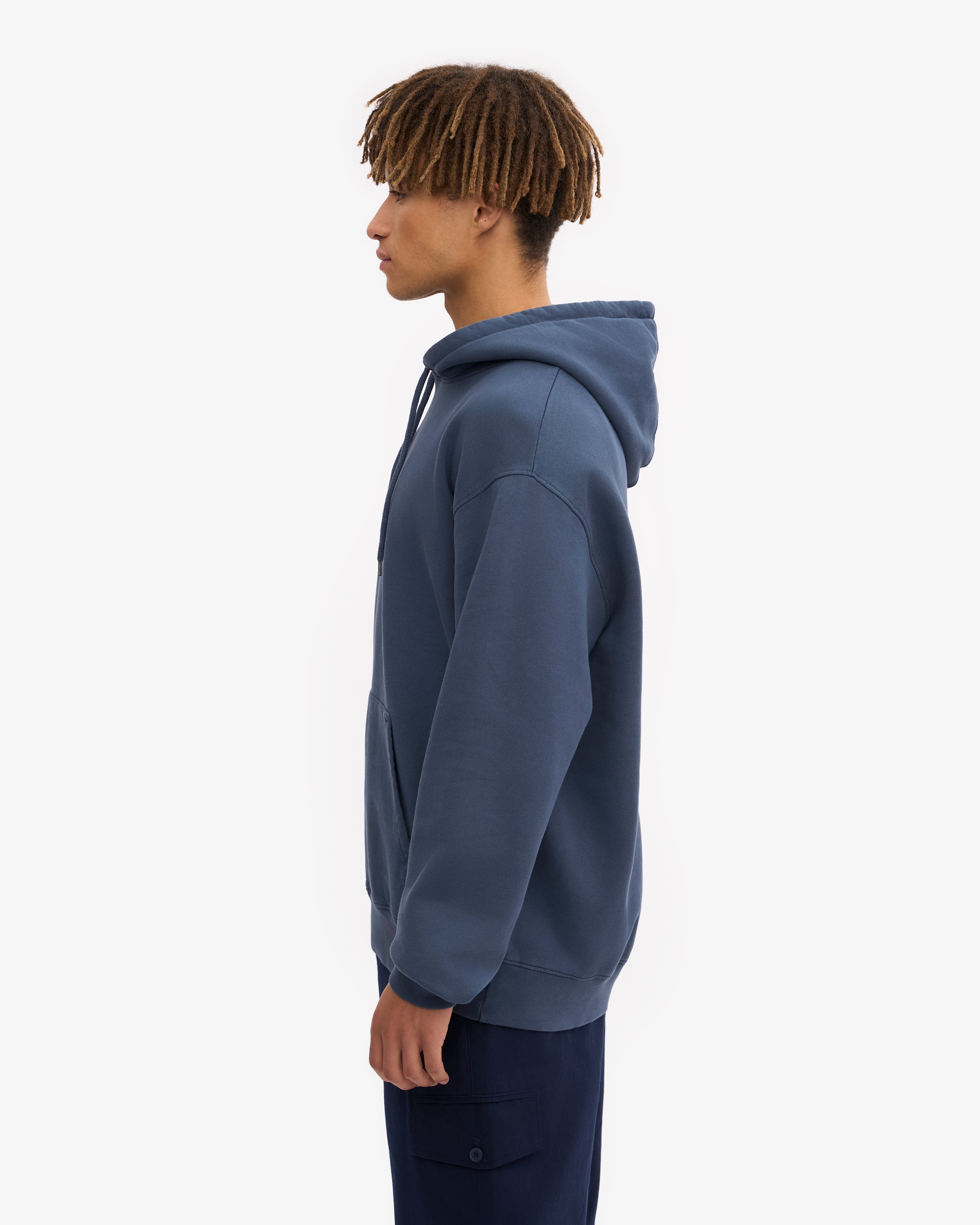 Classic Organic Cotton Hoodie - Petrol Blue | Eco-Friendly & Comfortable for Casual Wear & Outdoor Activities