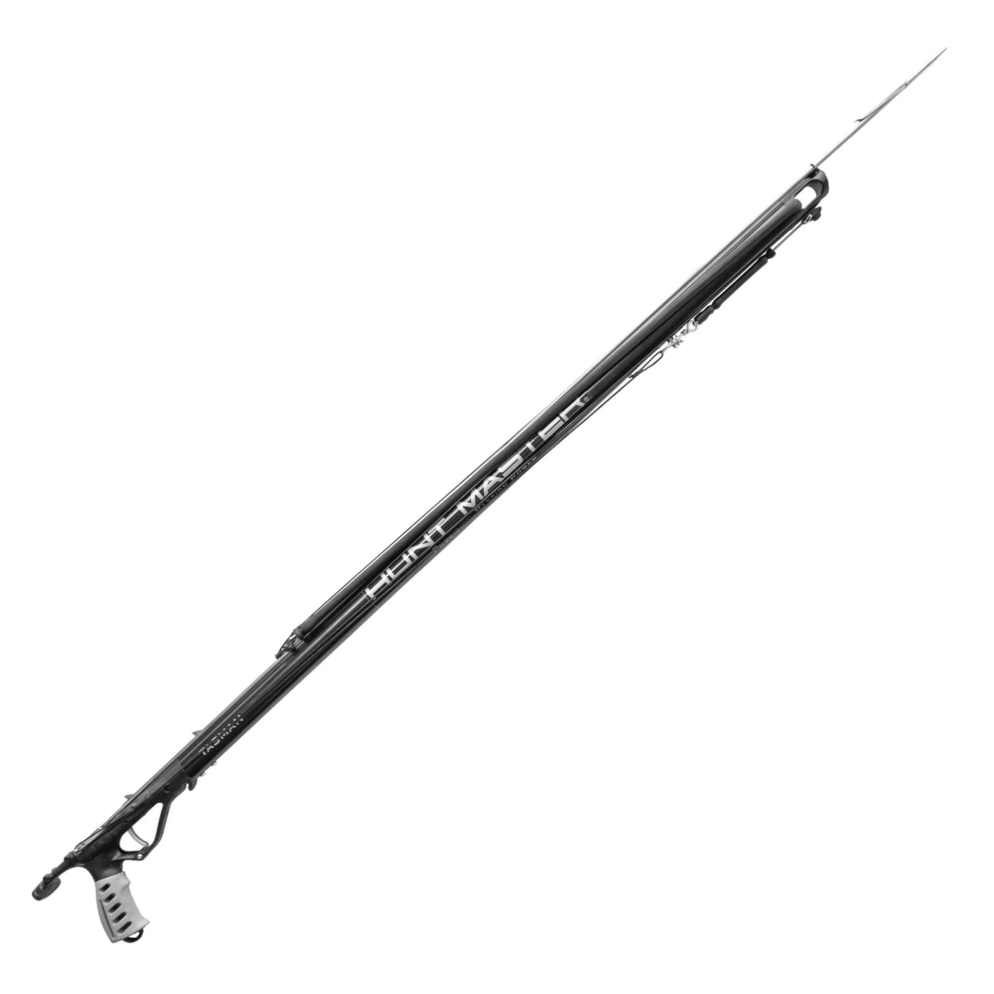 Hunt Master Tasman Aluminum Open Head Speargun - Black or White Handle - Perfect for Spearfishing, Underwater Hunting & Ocean Adventures