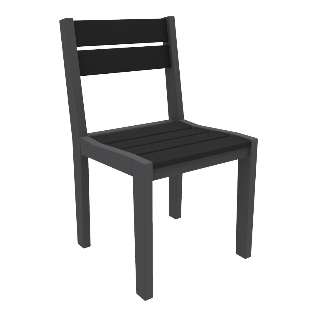 Stylish Coastline Cafe Dining Chair - Modern Wooden Bistro Chair for Kitchen, Restaurant & Patio - Perfect for Home, Cafe & Outdoor Dining