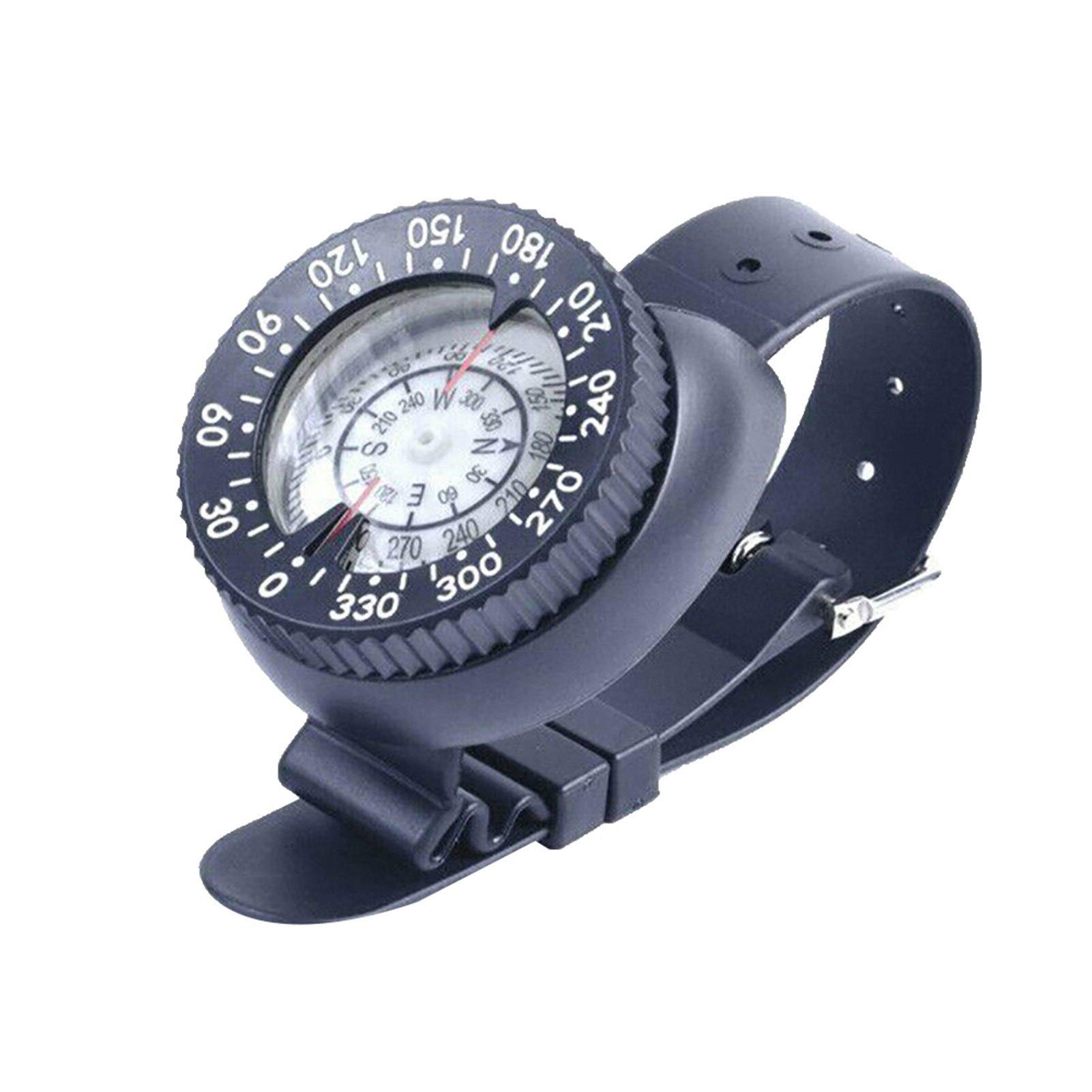 Waterproof Wrist Watch Compass for Outdoor Adventures - Hiking, Camping, Diving & Survival Navigation Tool | Perfect for Swimming, Water Sports & Emergency Situations