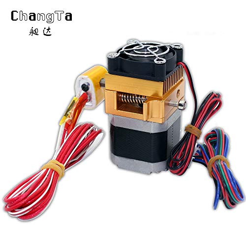 High Precision MK8 Extruder Hotend Kit with 0.4mm Nozzle for 1.75mm Filament - Compatible with Most 3D Printers - Includes Box Motor Throat & Aluminum Parts | Perfect for DIY 3D Printing Projects, Repairs & Upgrades