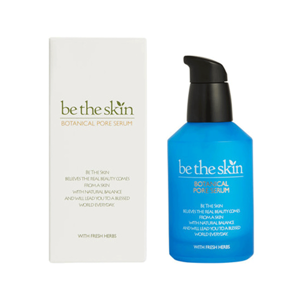 Be The Skin Botanical Pore Serum 50ml - Korean Skincare for Oily & Acne-Prone Skin - Minimize Pores & Control Shine - Perfect for Daily Skincare Routine