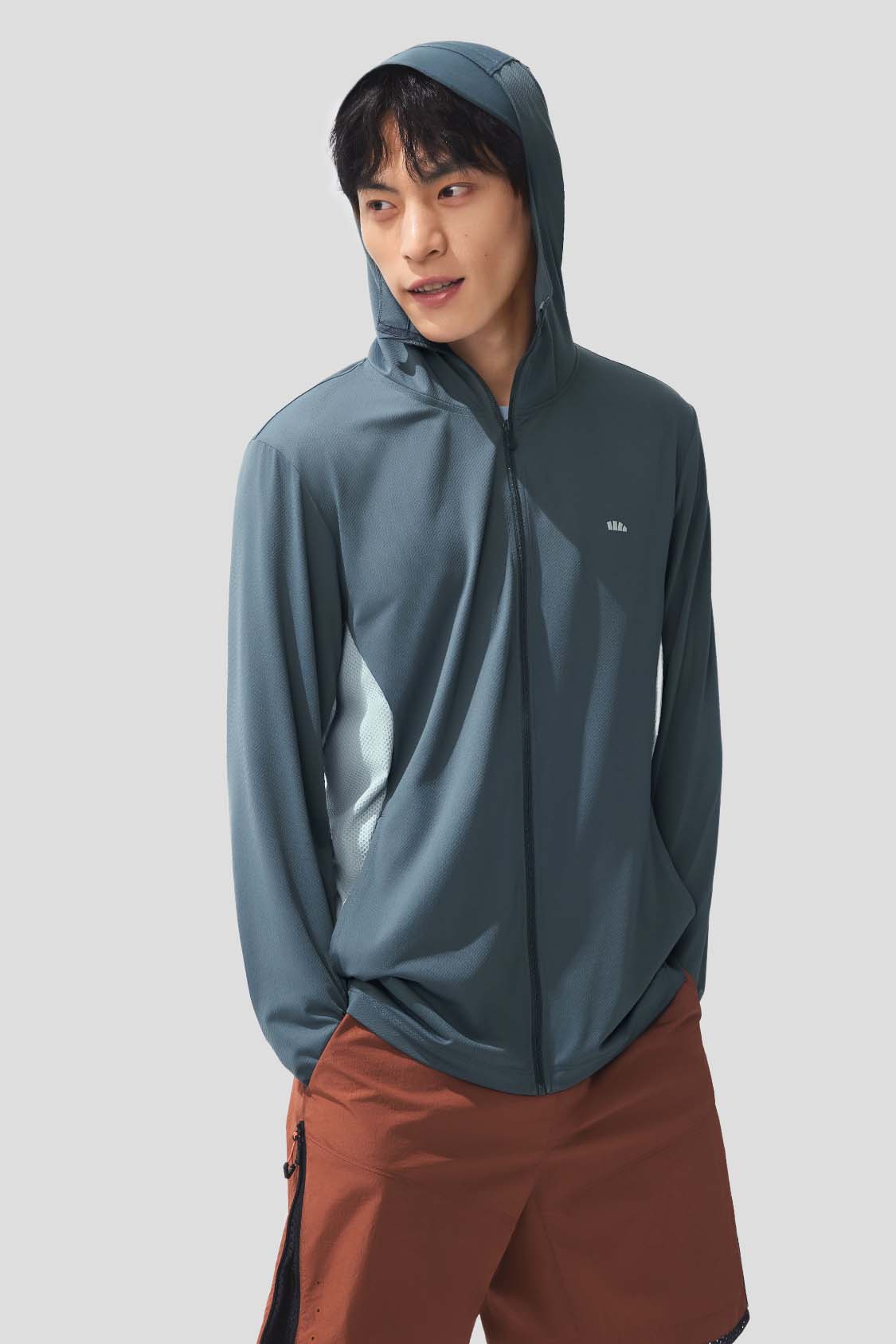 Men's Lightweight Breathable Sun Jacket UPF50+ UV Protection - AS105 for Hiking, Fishing & Outdoor Activities