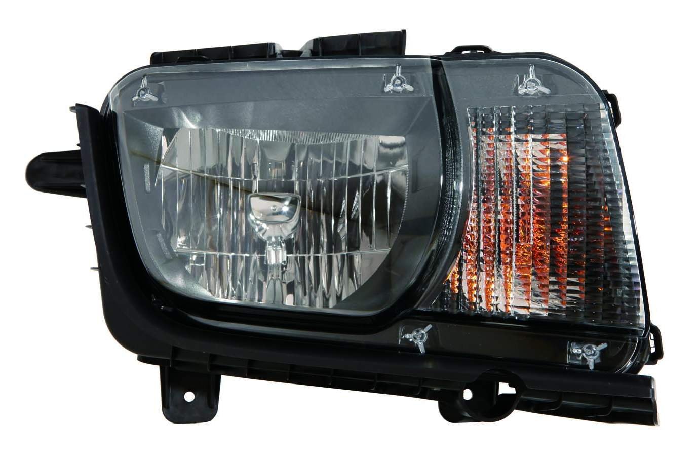 DEPO 335-1160R-AF2 Replacement Right Passenger Side Halogen Headlight Assembly for 2010-2013 Chevy Camaro - NSF Certified, Perfect for Night Driving & Road Safety