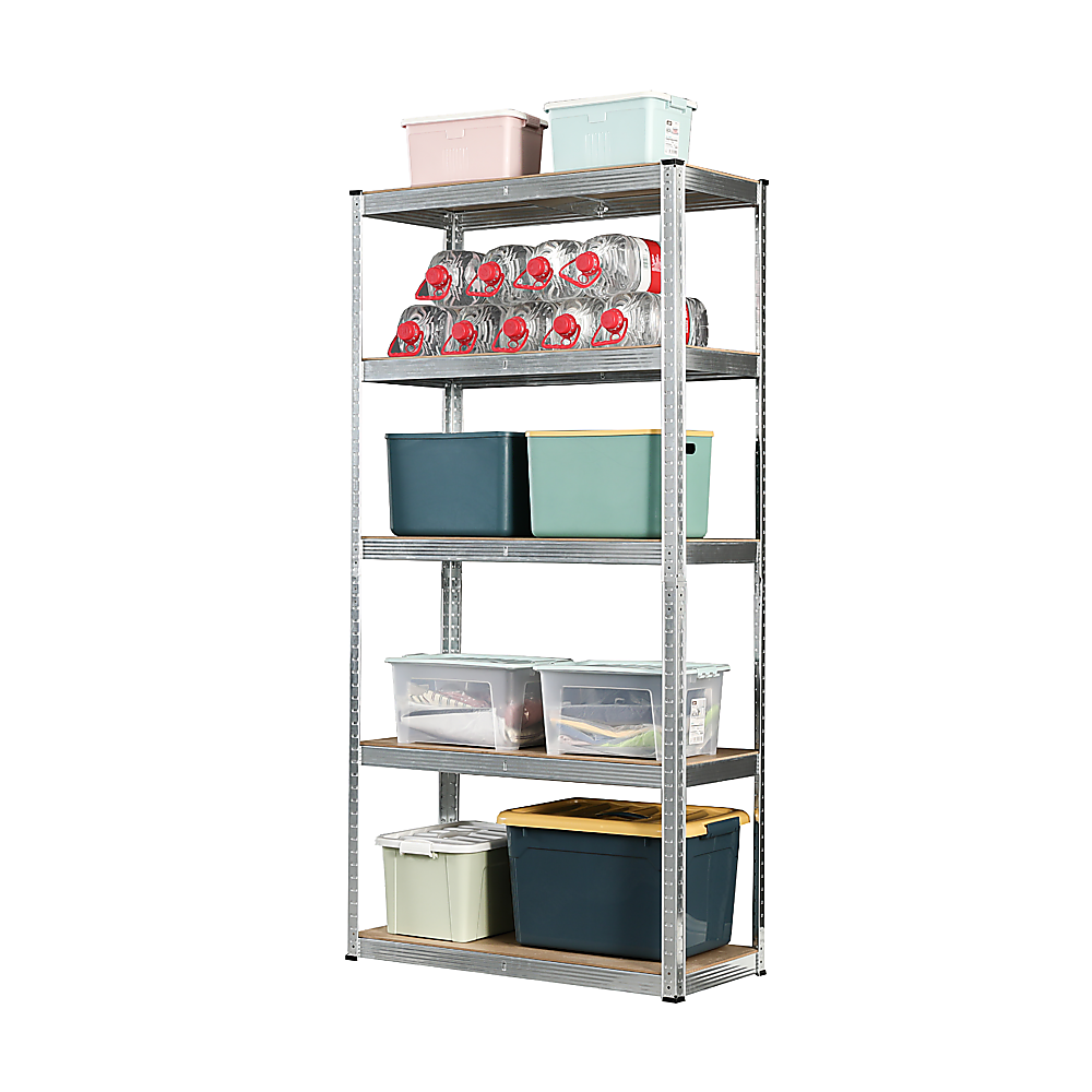 1.8M Heavy Duty Steel Warehouse Shelving Rack - Industrial Storage Shelves for Garage, Pallet & Warehouse Organization | Durable Metal Racking for Home & Business Storage Solutions