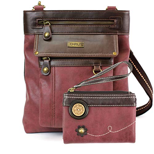 Burgundy Handbag Only + Wallet Set