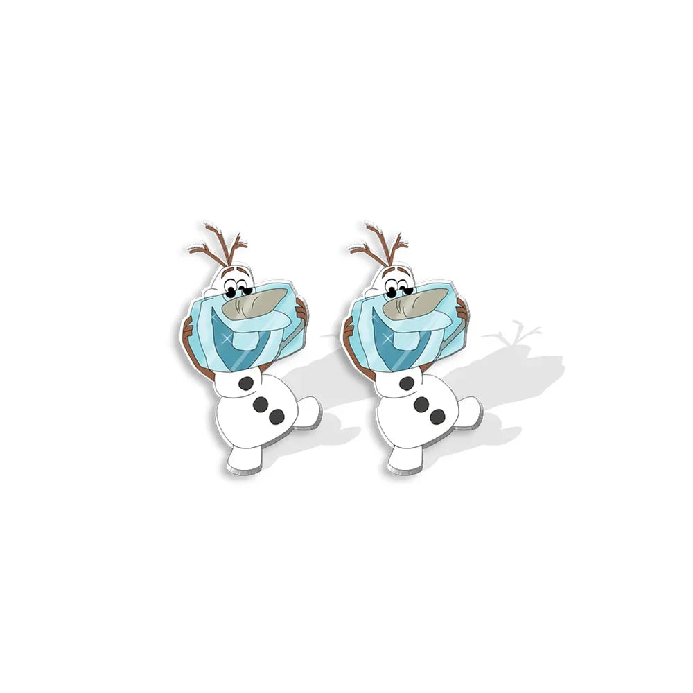 Frozen-Inspired Earrings - Disney Princess Jewelry for Women & Girls | Perfect for Cosplay, Costume Parties & Disney Themed Events