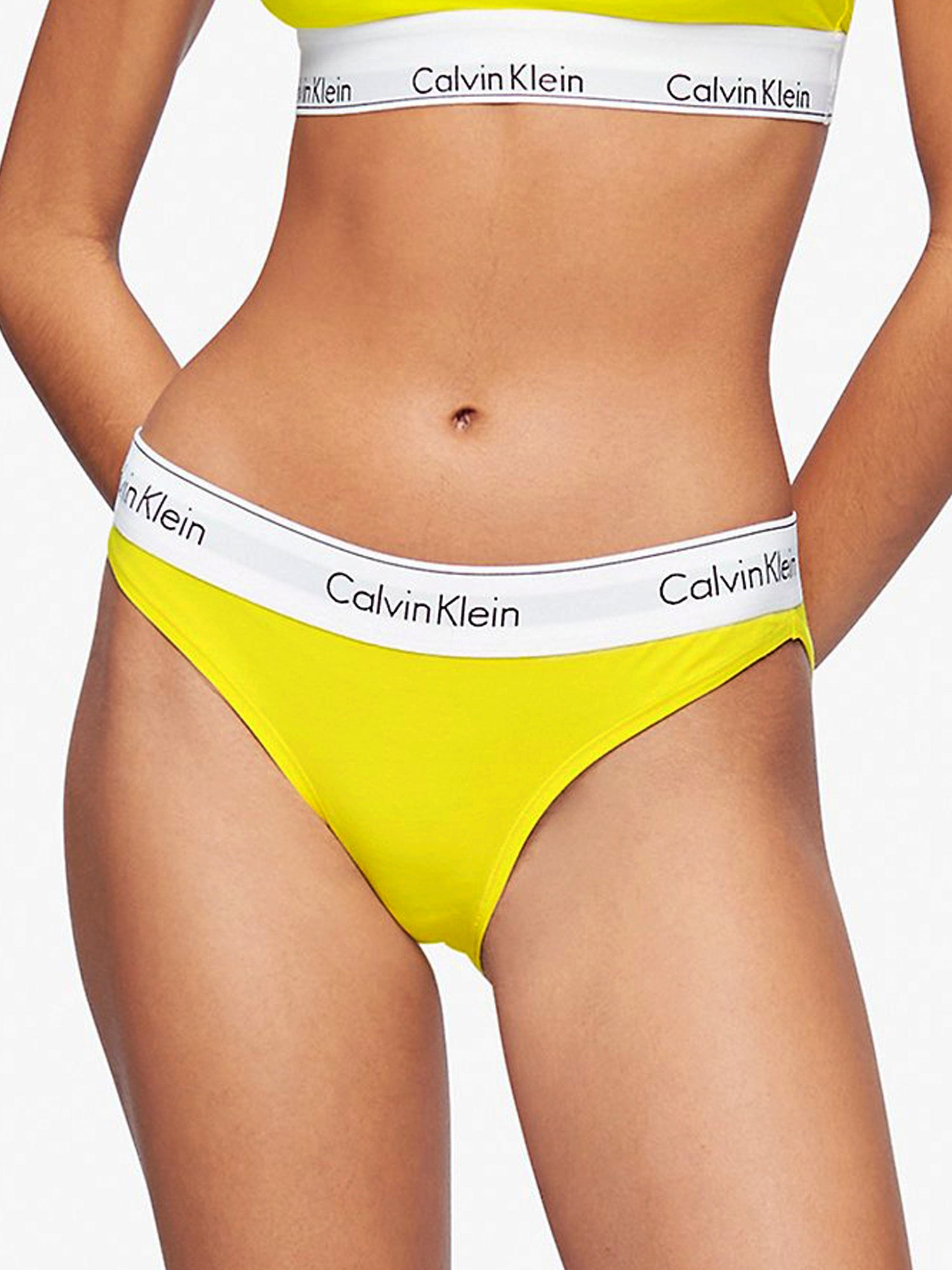 Calvin Klein Modern Cotton Bikini - Women's Comfortable Swimwear for Beach & Pool - Summer Clearance Sale