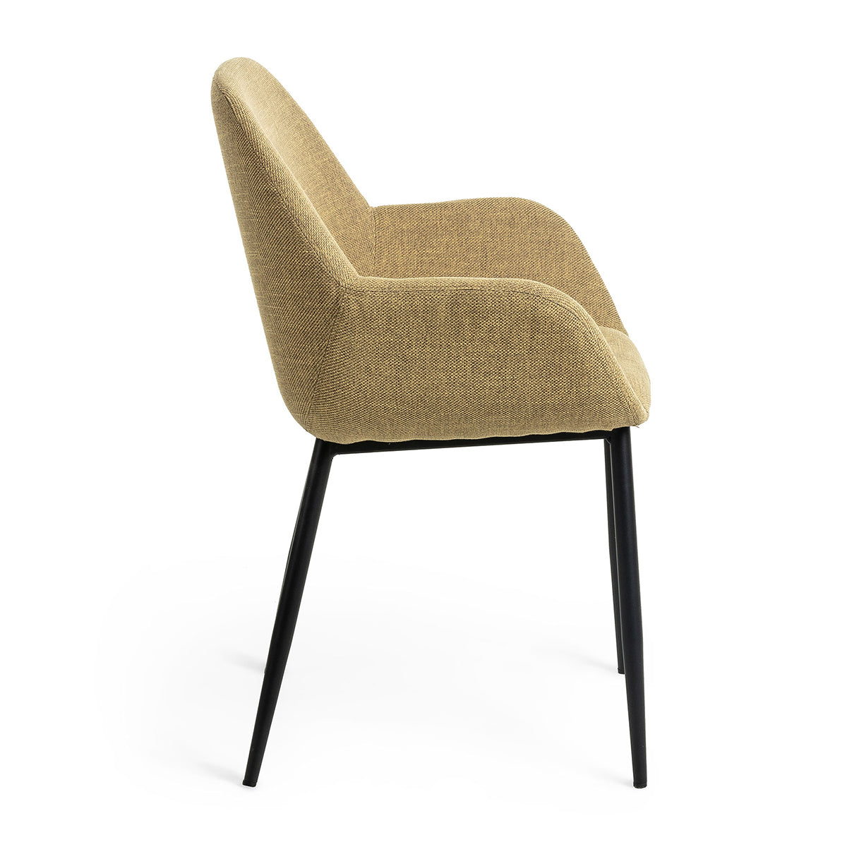 Stylish Konna Fabric Dining Chair - Comfortable & Durable for Kitchen, Dining Room, or Office - Perfect for Home Decor & Entertaining