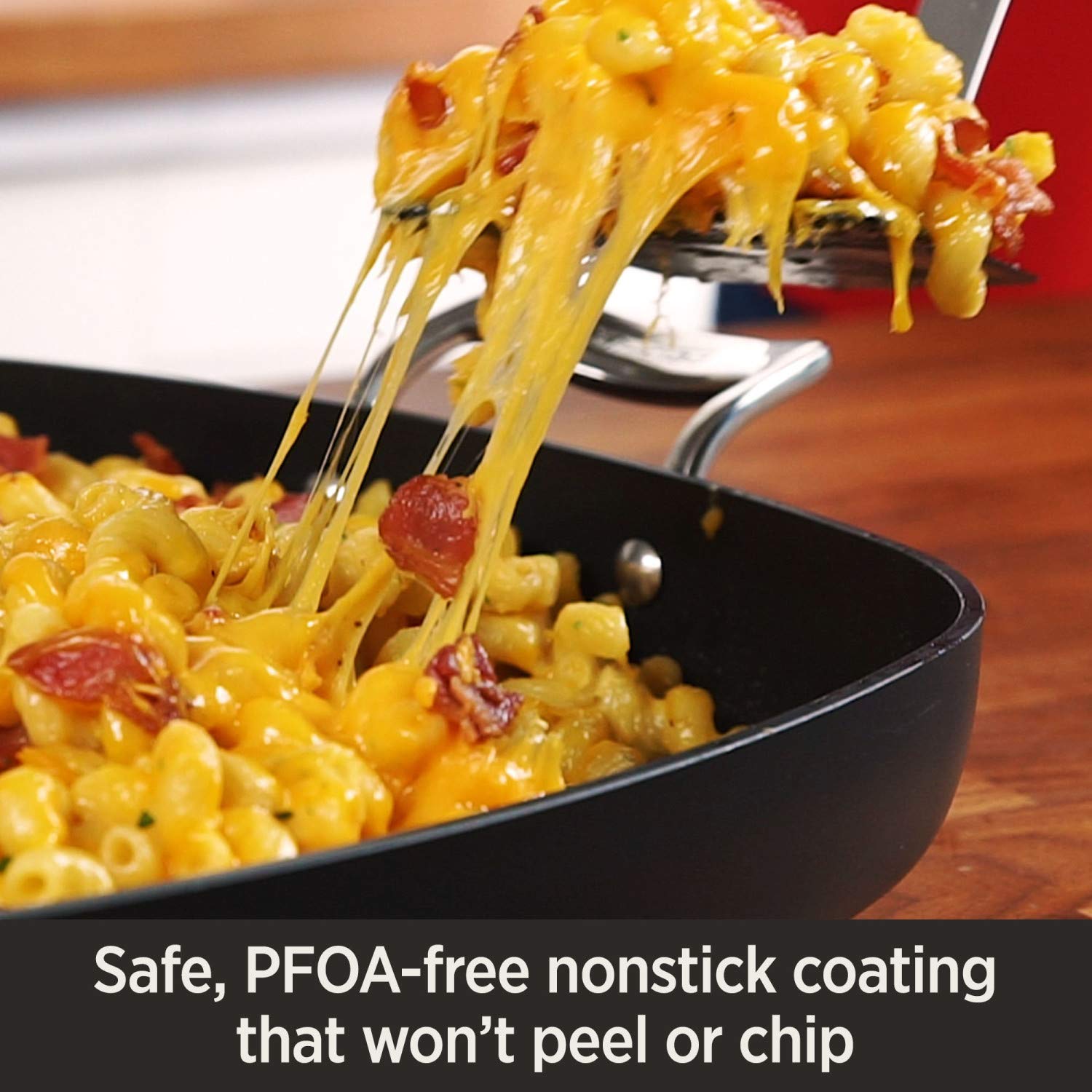 All-Clad HA1 Hard Anodized Nonstick Sauce Pan 3.5 Quart - Induction Compatible, Oven Safe Up to 350°F - Premium Black Cookware Set for Sauteing, Simmering & Sauce Making - Ideal for Home Chefs & Professional Kitchens