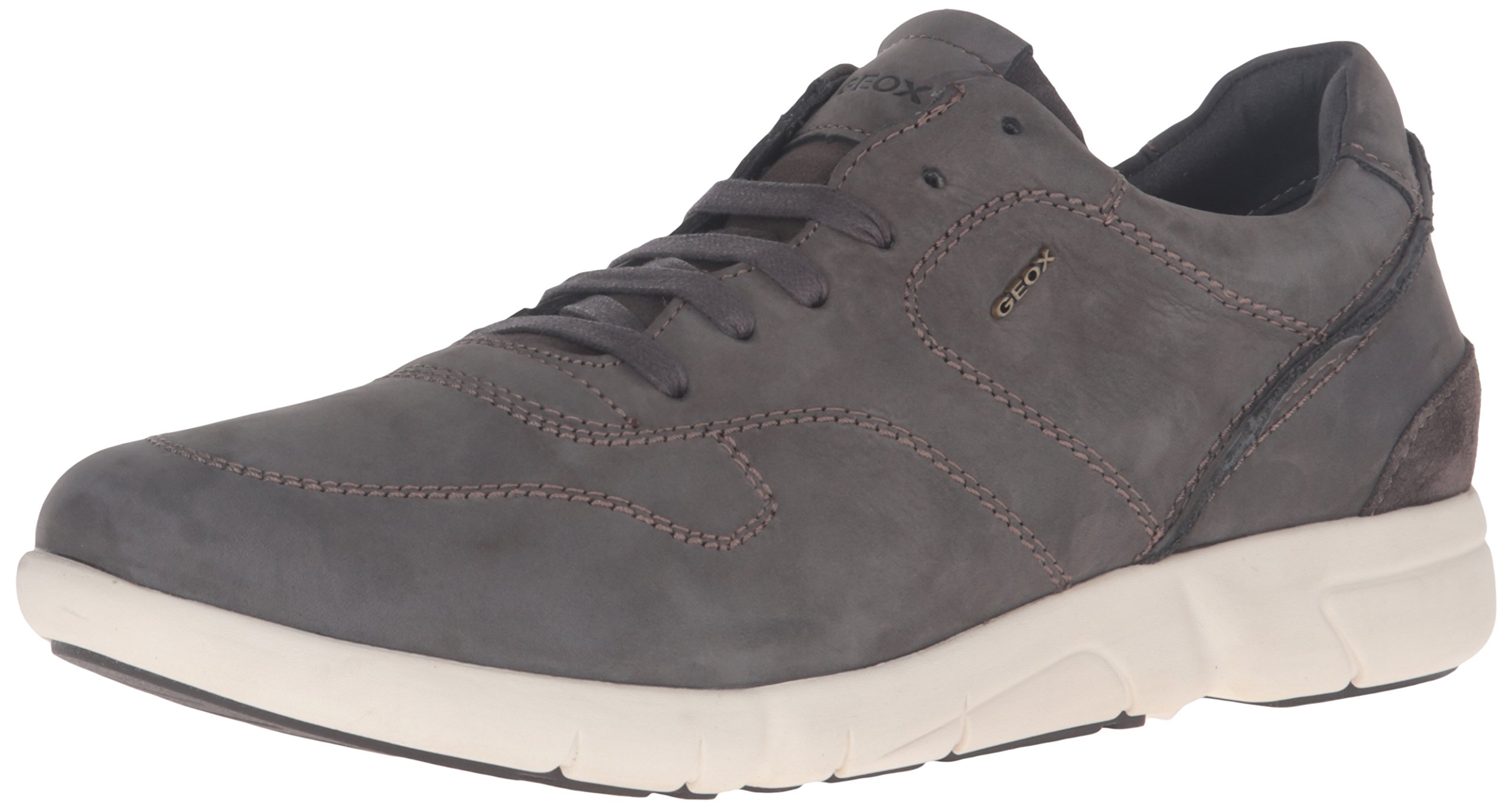 Geox Men's Brattley A Walking Shoes - Comfortable & Breathable Sneakers for Walking, Travel & Everyday Wear