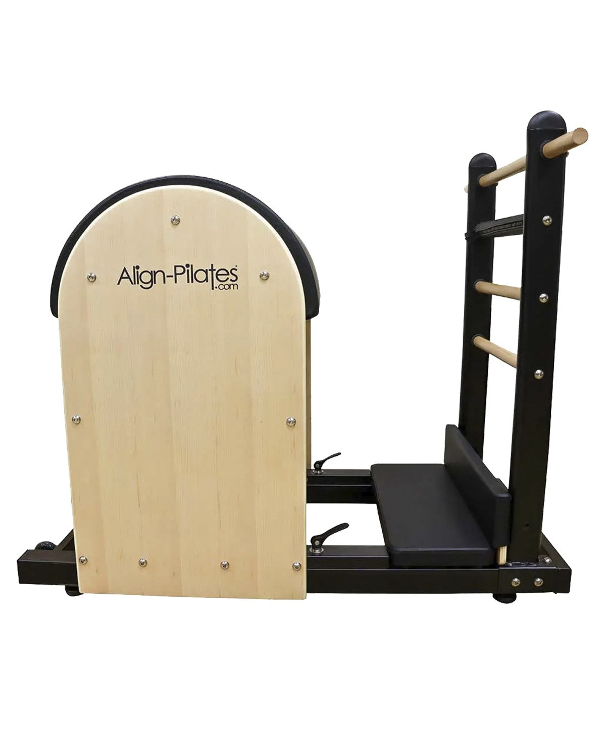 Adjustable Wooden Ladder Barrel for Home Gym, Yoga, and Pilates - Perfect for Stretching, Balance Training, and Physical Therapy Exercises