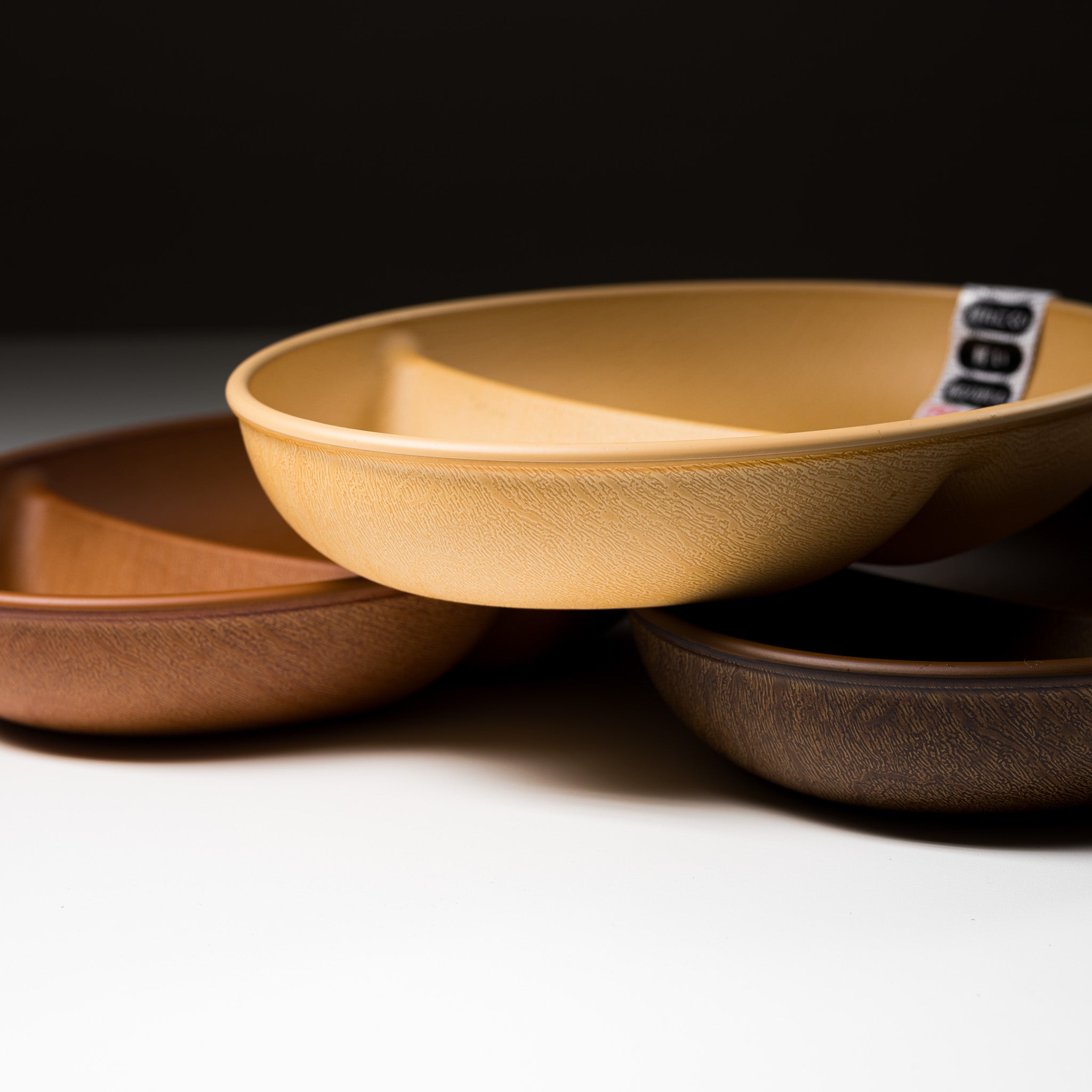 Eco-Friendly Resin Lunch Plate - Oval Shape, 3 Stylish Colors | Perfect for Home, Office & Picnic Use