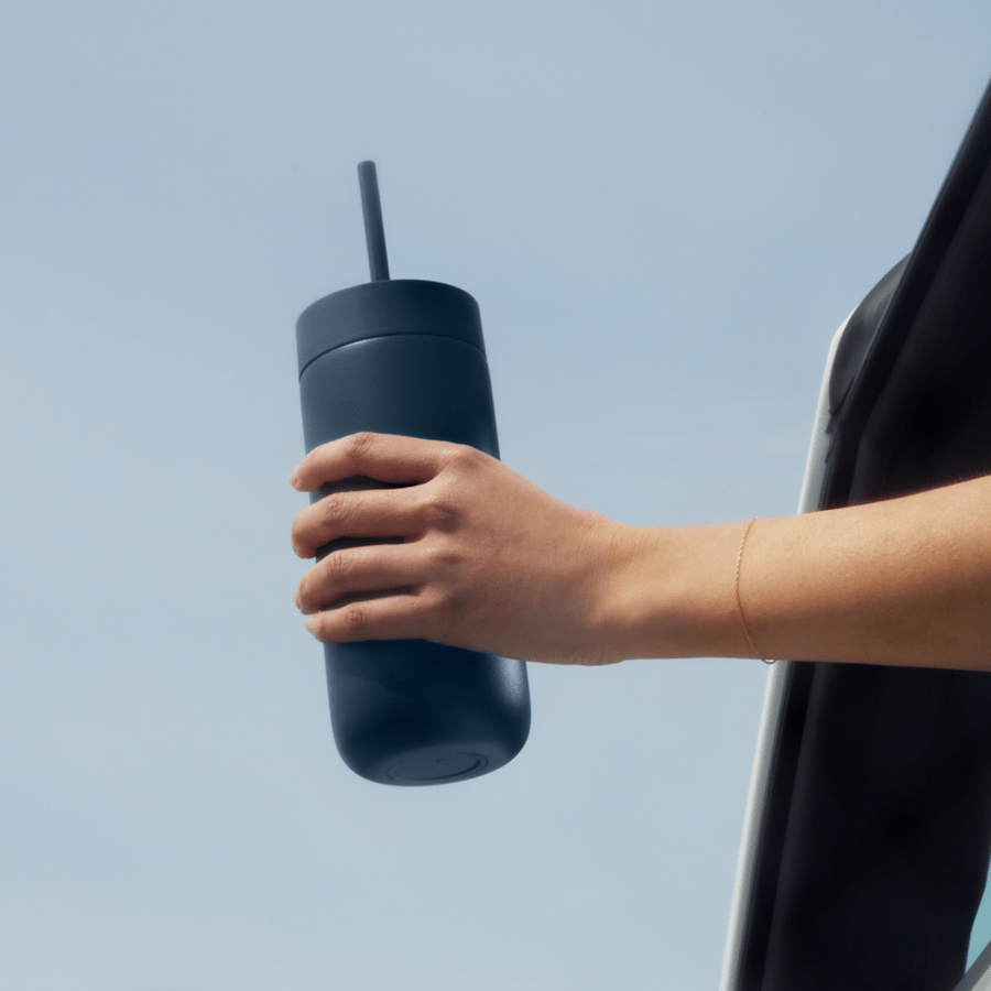 Premium Fellow Cold Tumbler - 20oz Vacuum Insulated Stainless Steel Water Bottle with Lid (Multiple Colors) - Perfect for Coffee, Tea & Cold Drinks at Home, Office or Gym
