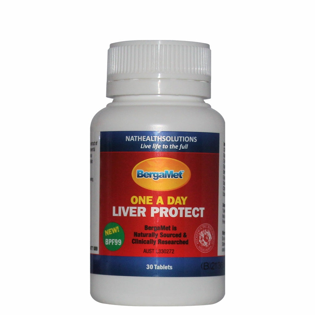 Bergamet Liver Protect Supplement - Natural Liver Support & Detox for Optimal Liver Health - Supports Digestion & Energy - Perfect for Daily Wellness & Detox Routines
