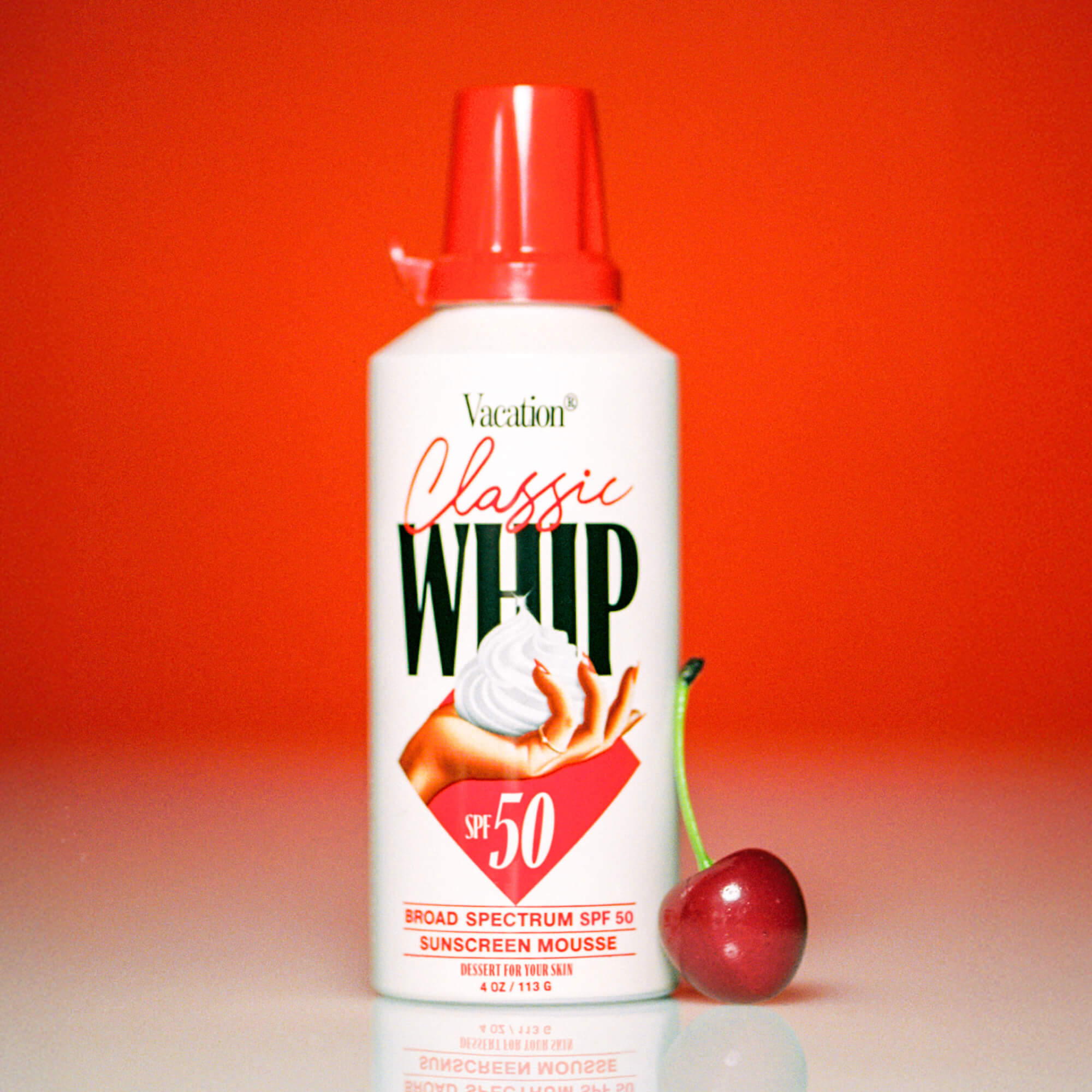 Classic Whip SPF 50 Sunscreen Lotion - Broad Spectrum UVA/UVB Protection, Water Resistant, Lightweight & Non-Greasy Formula for Face & Body - Perfect for Beach, Pool & Outdoor Activities