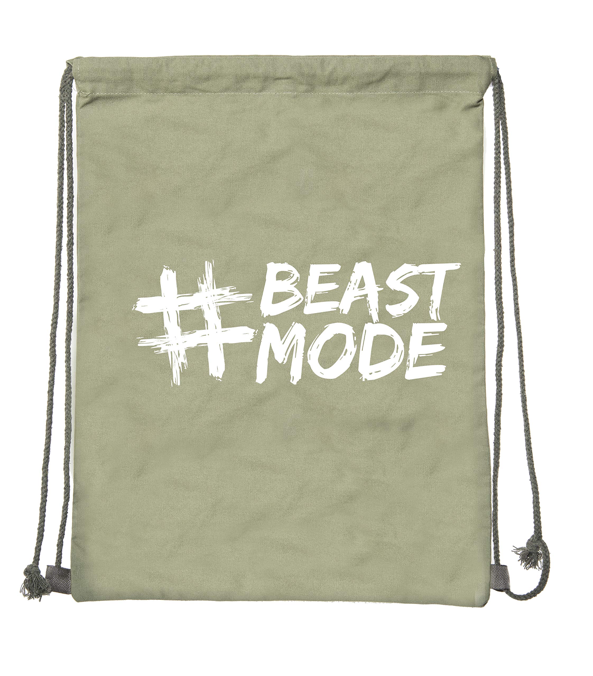 Motivational Gym Backpack - Cotton Workout Bag with Inspirational Quotes for Men & Women | Perfect for Gym, Travel & Fitness Enthusiasts