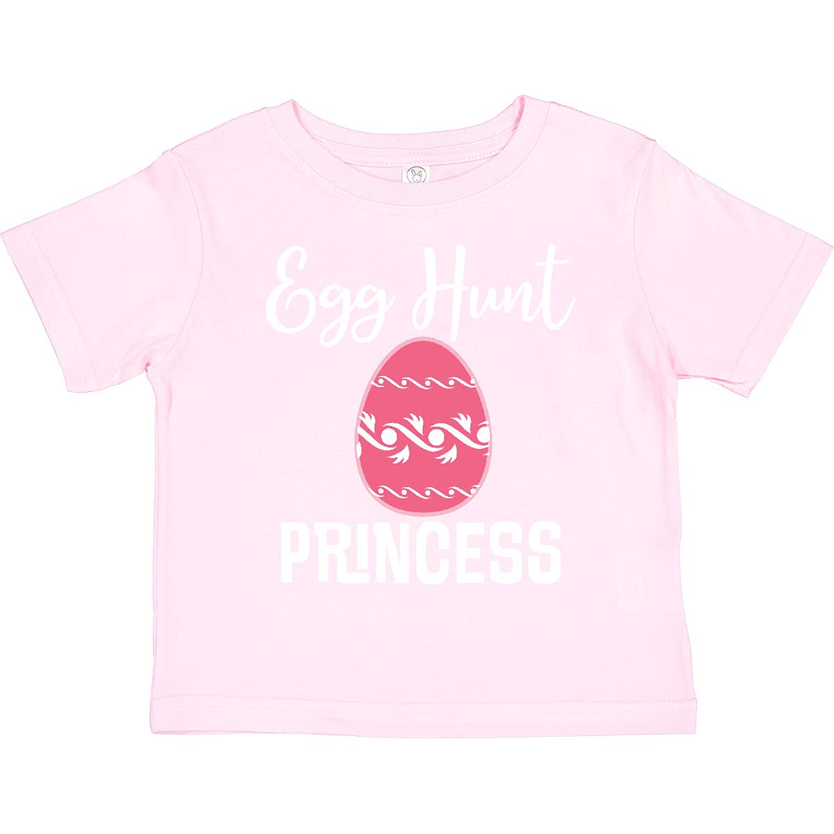 Inktastic Easter Egg Hunt Princess Toddler T-Shirt - Cute Easter Outfit for Girls, Holiday Party & Spring Photoshoot