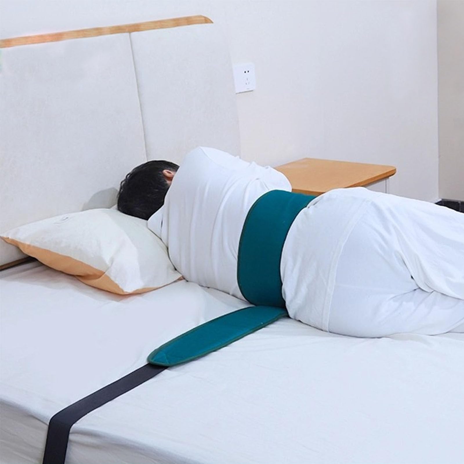 Adjustable Bed Restraints for Seniors & Elderly - Queen Size Safety Straps for Dementia Patients, Headboard & Wheelchair Use - Secure Bed Gait Belts for Adults (1.8m) - Perfect for Home Care & Assisted Living Facilities