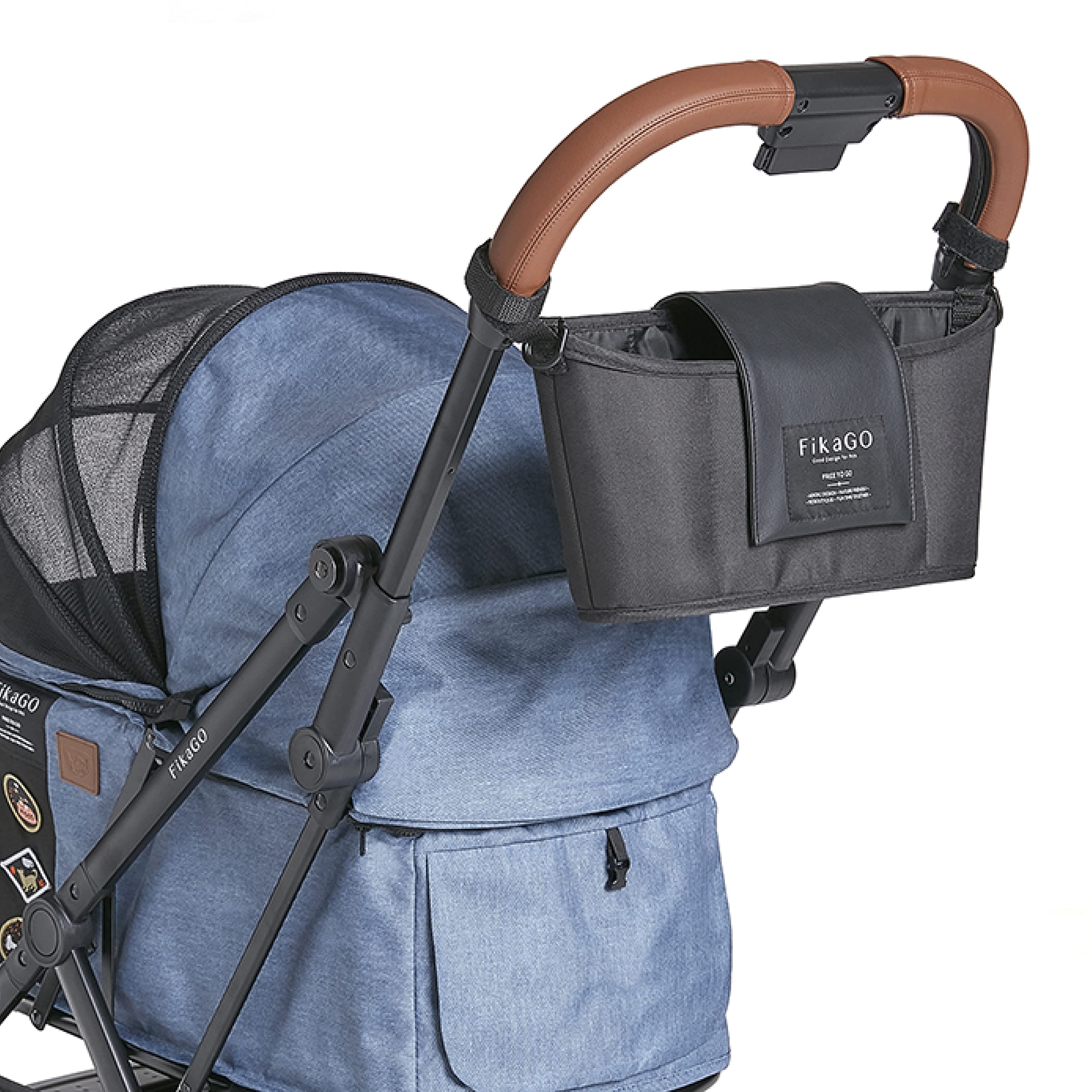 Stylish Stroller Organizer - Carry Pet Essentials On The Go for Outdoor Adventures