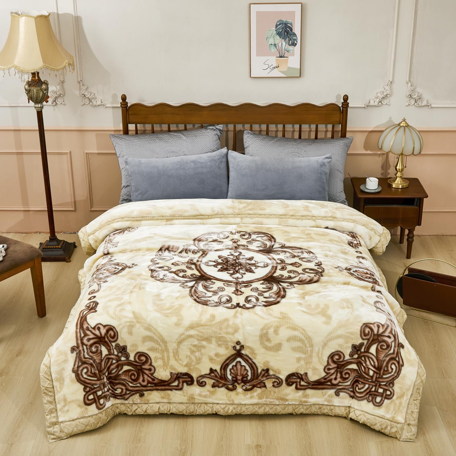 LGYKUMEG Soft Heavy Korean Mink Blanket - 79