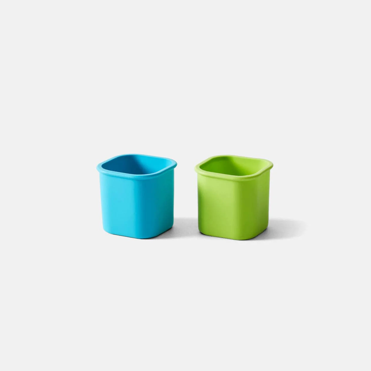PlanetBox Silicone Pods - Flexible Reusable Food Containers, 2 Pack (Launch & Shuttle) | Perfect for School Lunches, Picnics & On-the-Go Snacks