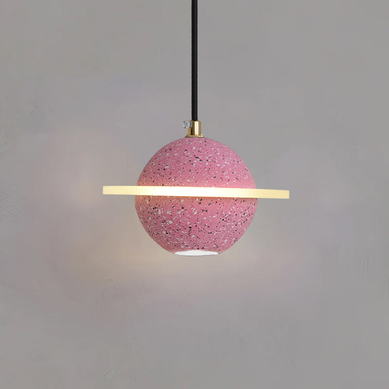 Artsy Planet Pendant Light - Modern Celestial Ceiling Fixture for Bedroom, Living Room & Nursery Decor | Solar System Inspired Lighting for Home & Office