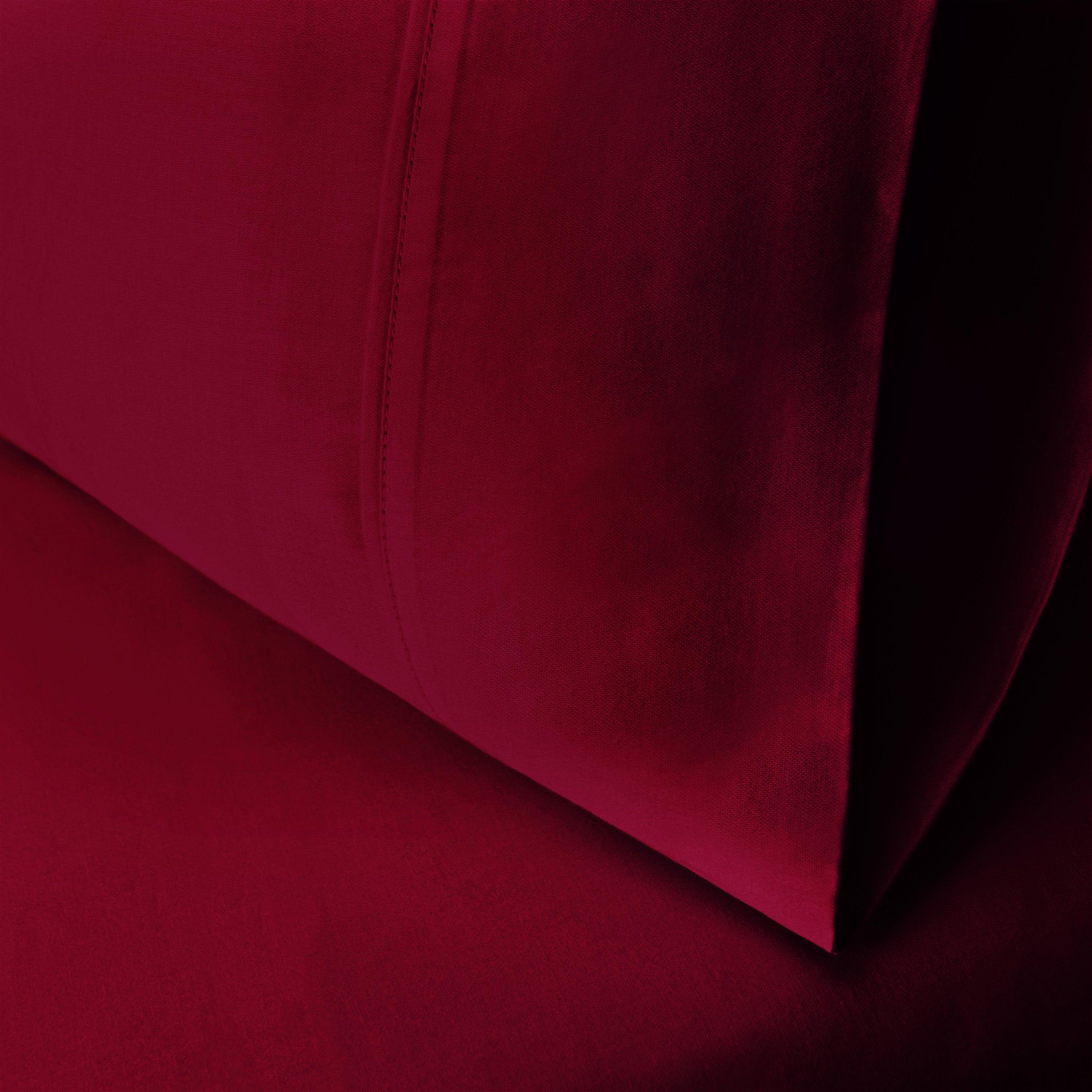 Premium 400 Thread Count Egyptian Cotton Pillowcase Set of 2 - Ultra Soft & Breathable Bedding for Luxury Hotels & Home Use