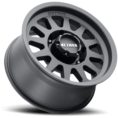 Method Race Wheels 704 HD Black Matte Wheel - 17x9 Inches, 8x180mm Bolt Pattern, 18mm Offset - Perfect for Off-Road Trucks, Jeeps & SUVs