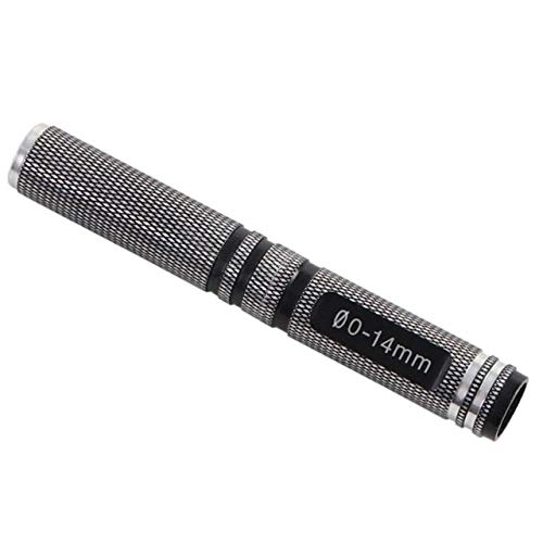 0-14mm Expanding Hole Opener Reamer - Multi-Purpose DIY Tool for RC Cars, Hell Models, Woodworking & Metalworking (Silver) | Perfect for Drilling, Enlarging Holes & Craft Projects