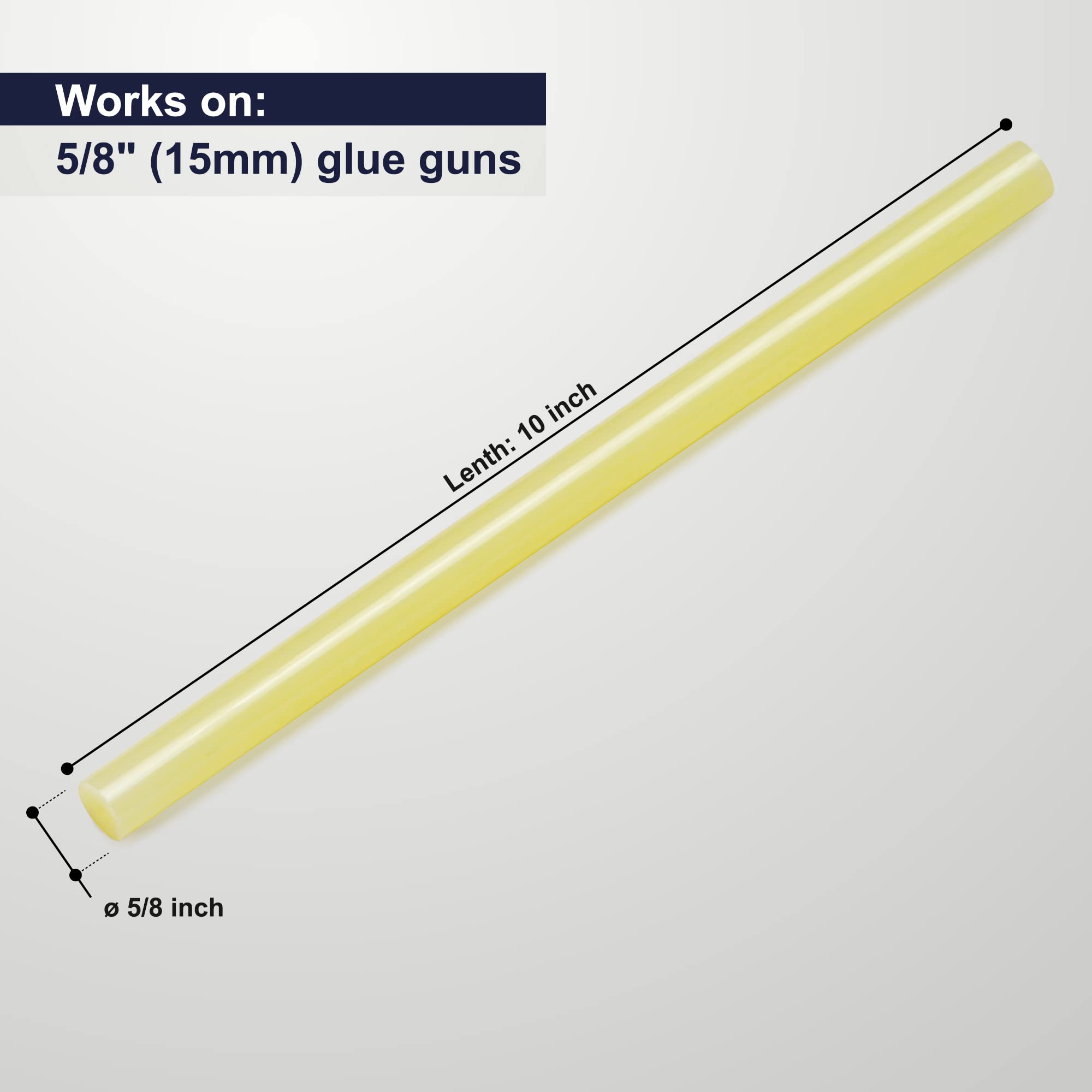 ASA Hot Glue Sticks for Glue Gun - 5/8
