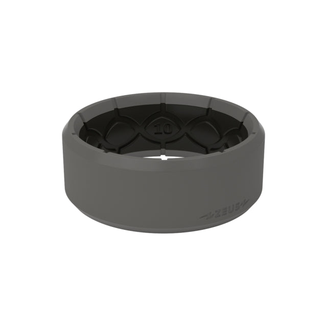 Men's Groove Ring Edge - Stainless Steel Wedding Band for Men, Comfort Fit Edge Design - Perfect for Everyday Wear, Anniversary Gifts & Special Occasions
