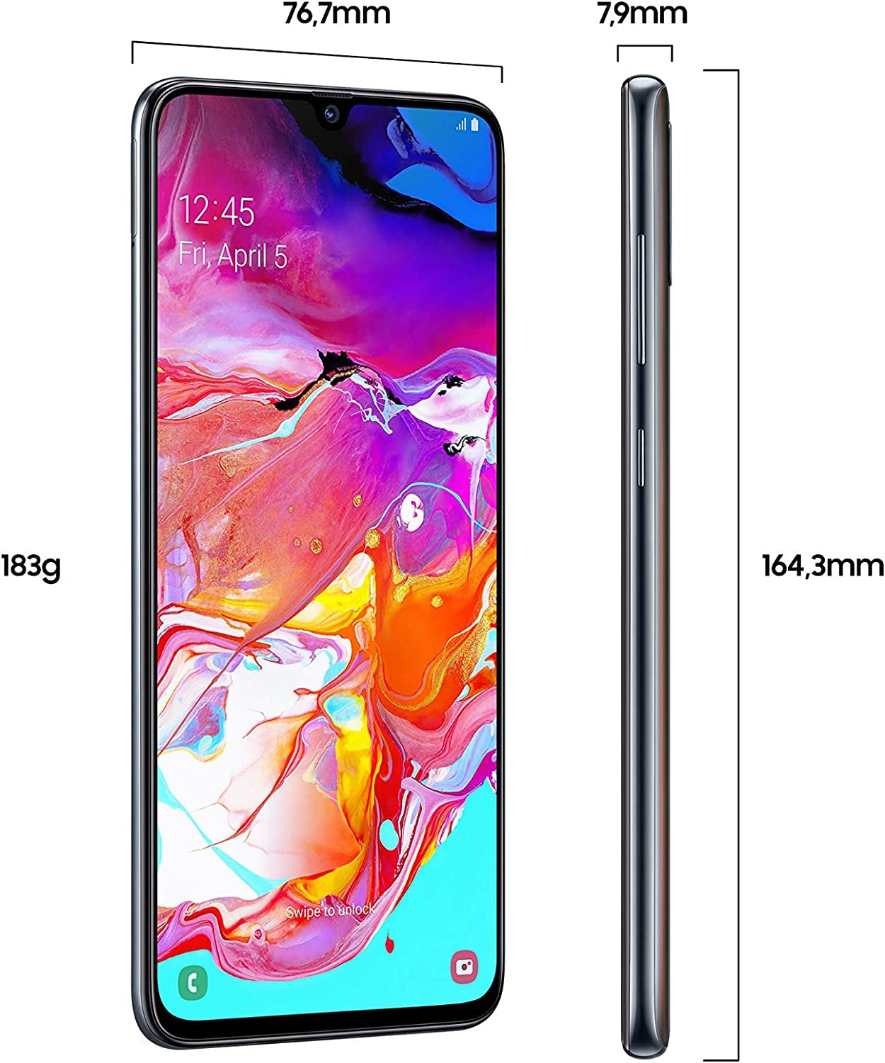 Samsung Galaxy A70 4G Smartphone - 6.7