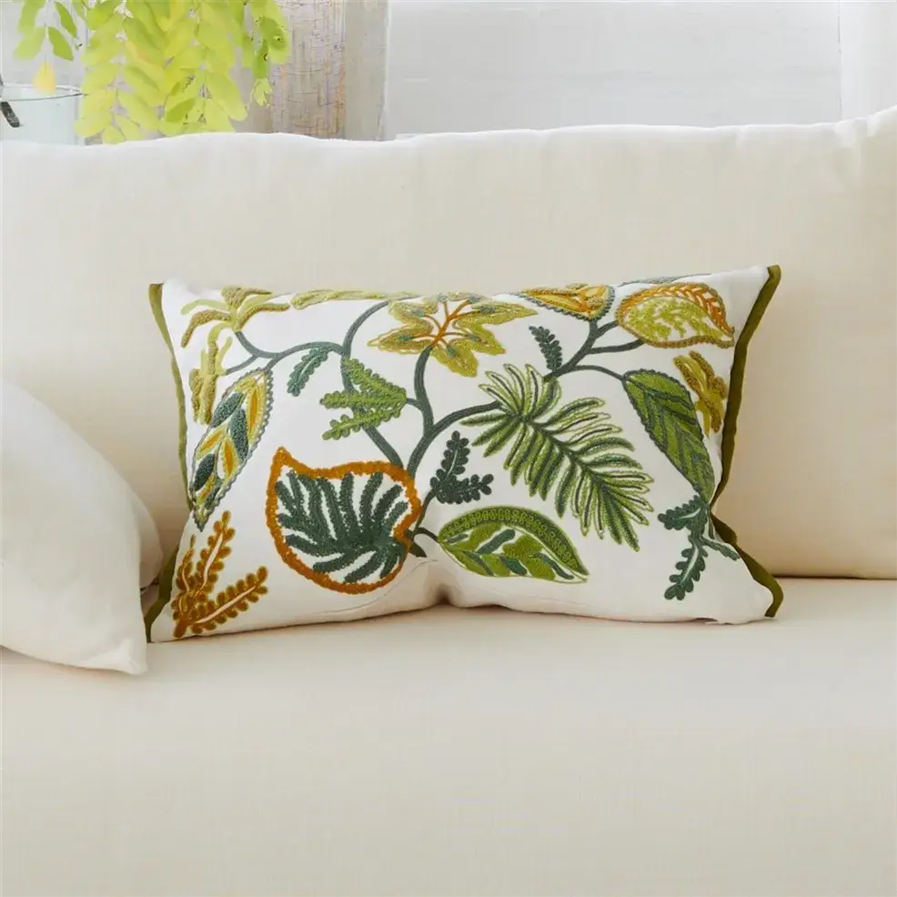 Decorative Moss Cotton Pillow Cover - Soft & Eco-Friendly Home Decor for Living Room, Bedroom, or Sofa