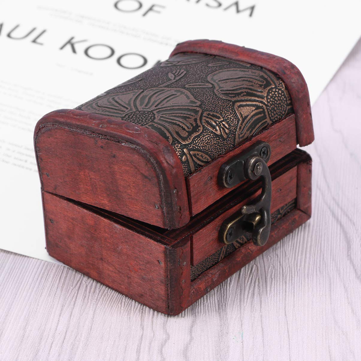 VOSAREA Jewelry Organizer Box - Premium Treasure Storage Case for Jewelry, Toys, and Small Items - Perfect for Travel, Home, and Office Organization