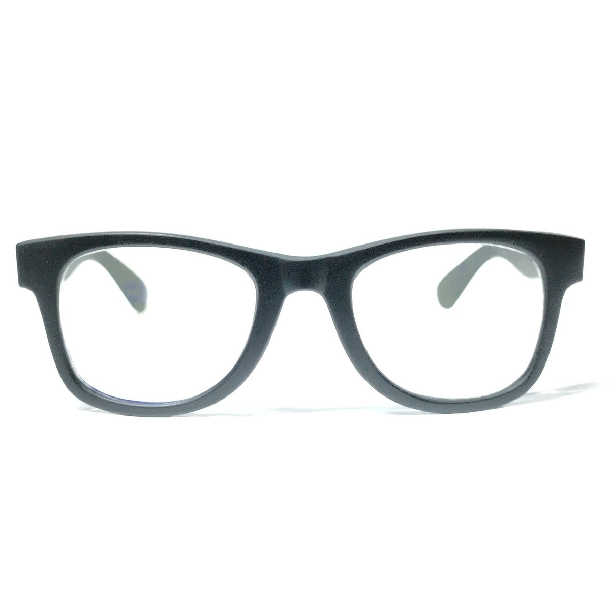 Premium Matt Black Computer Glasses - Blue Light Blocking Multifocal Reading Glasses for Men & Women - Reduce Eye Strain for Office Work & Screen Time