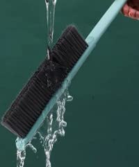SIDDHI VINAYAK 2-in-1 Multifunctional Cleaning Brush - Bed & Sofa Cleaner, Window Screen & Glass Scrubber, Detachable Scraper for Wet/Dry Use - Perfect for Home, Car, Office & Outdoor Cleaning